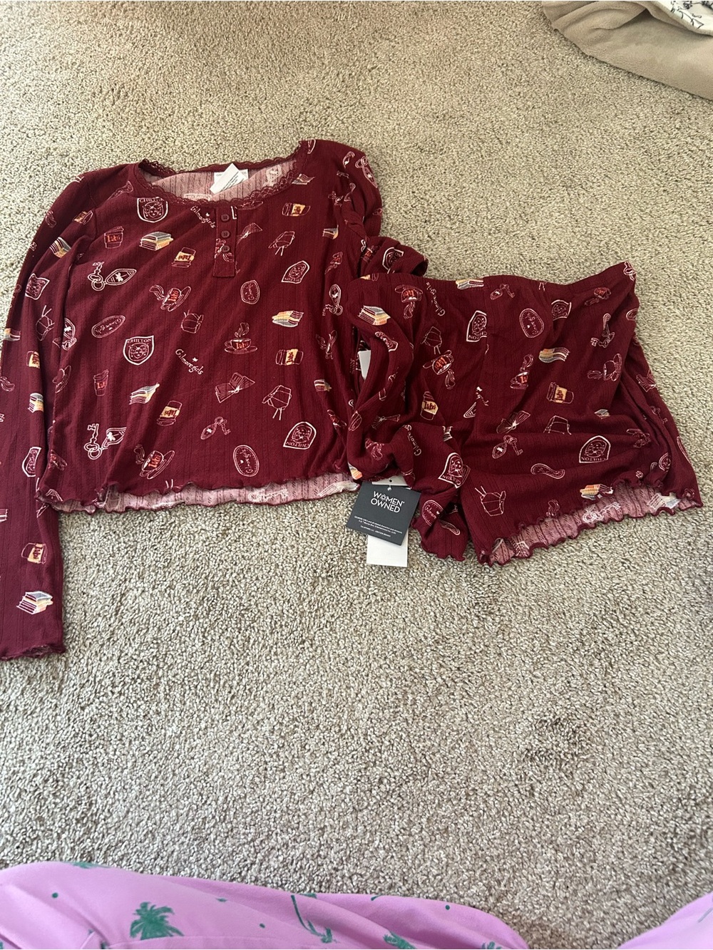 Grayson Threads XL Gilmore Girls PJ Set NWT